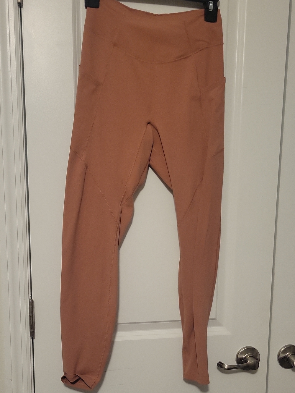 Gymshark High-Rise Leggings in Terracotta